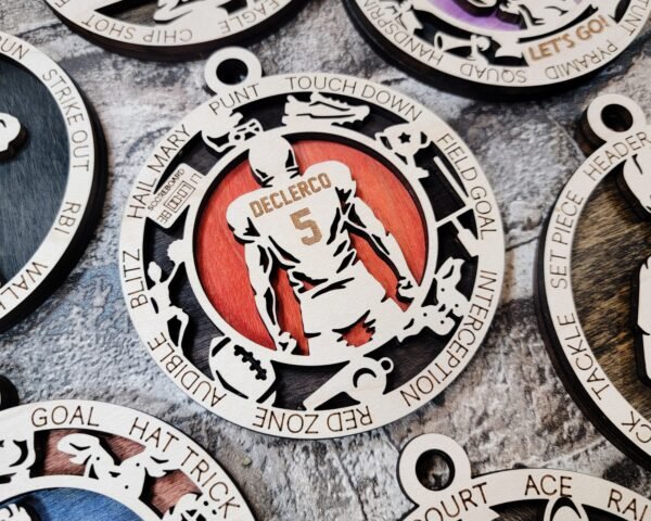School sports ornament