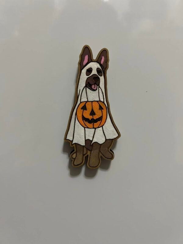 Cute ghost sheet dog magnets - Image 4