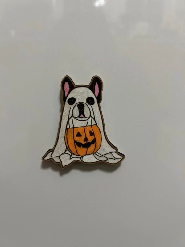 Cute ghost sheet dog magnets - Image 3