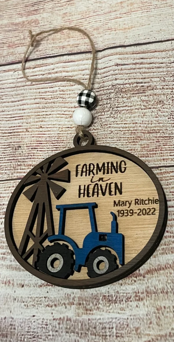 Farming in Heaven ornament - Image 5