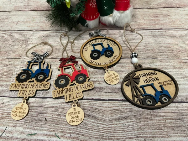 Farming in Heaven ornament - Image 4