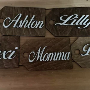 Christmas name tags