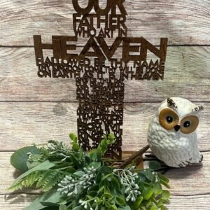 Our father in Heaven cross