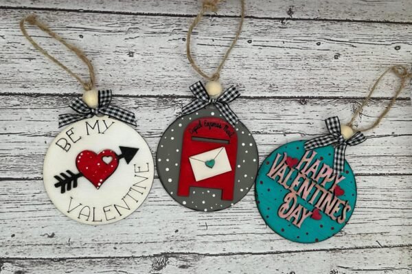 Valentine’s ornaments - Image 3
