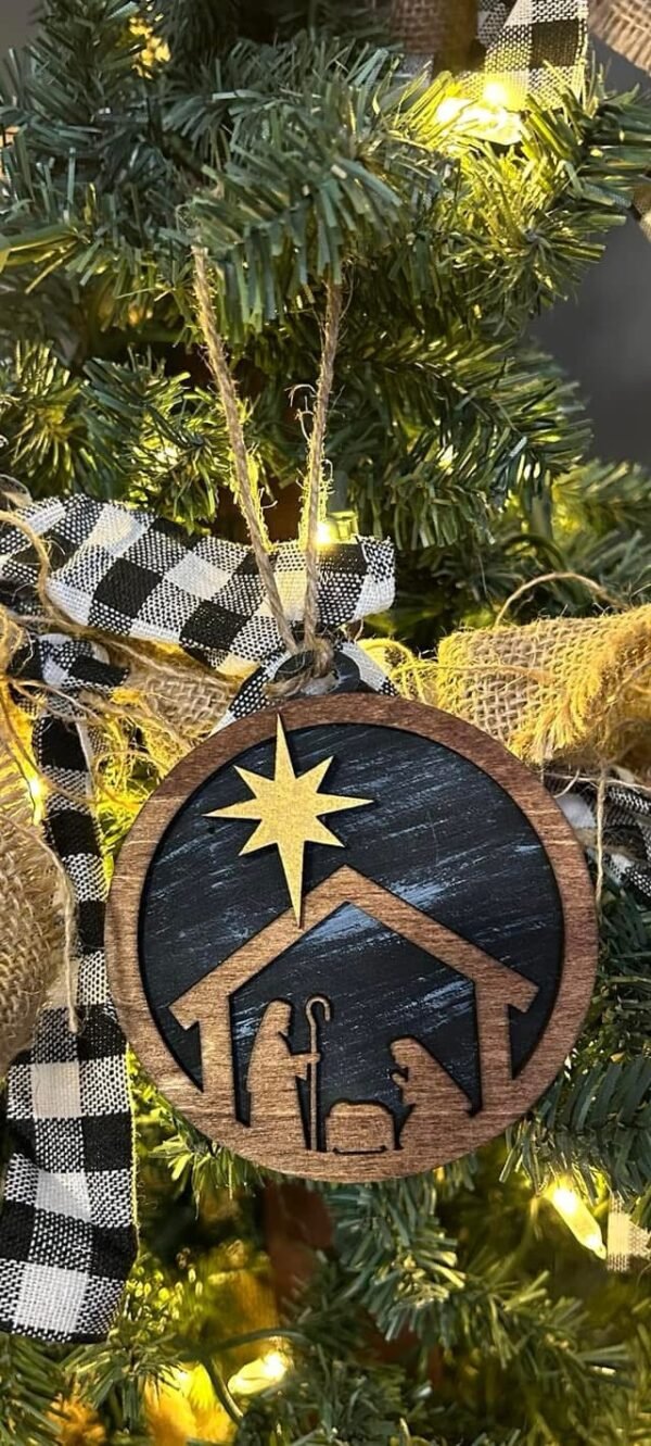 Religious nativity ornaments - Image 6