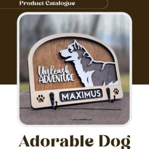 Dog leash holder