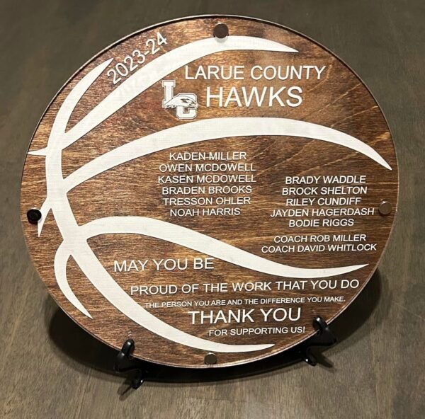Coaches plaque - Image 3