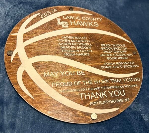 Coaches plaque - Image 4