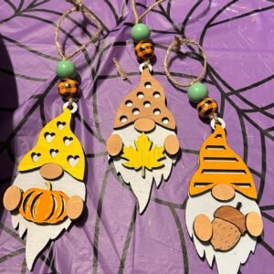 Gnome Thanksgiving ornaments