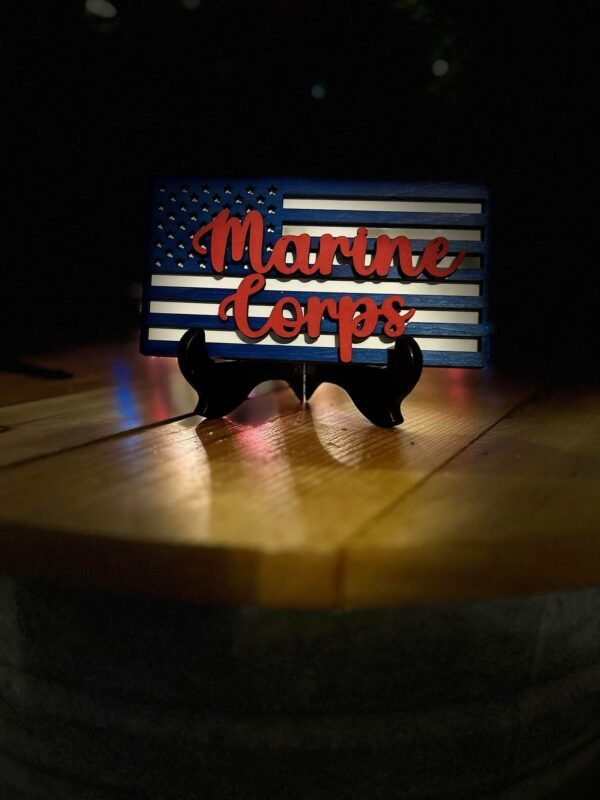 Marines tier tray decor - Image 4