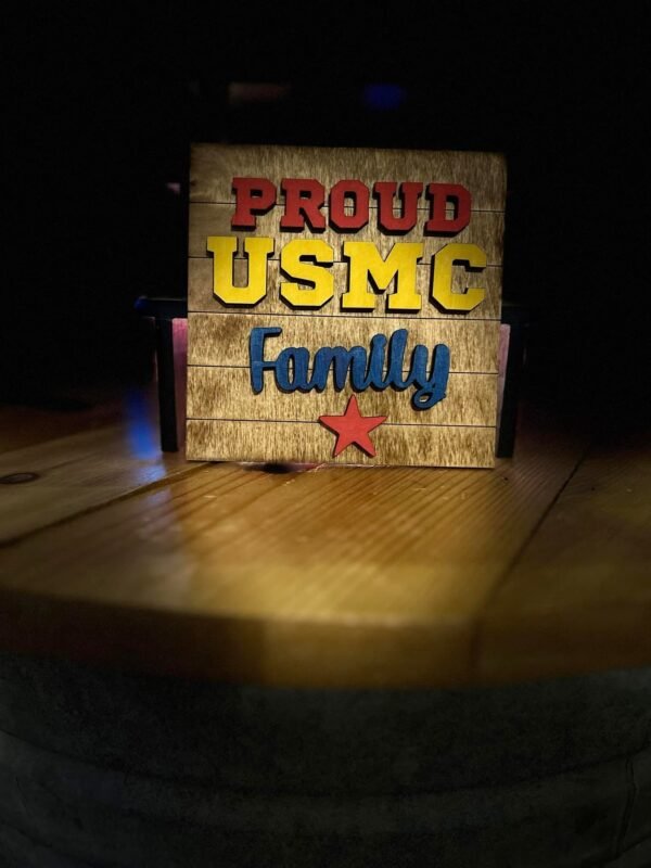 Marines tier tray decor - Image 5