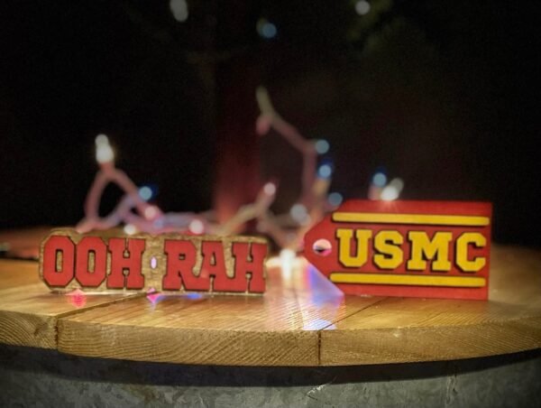 Marines tier tray decor - Image 6