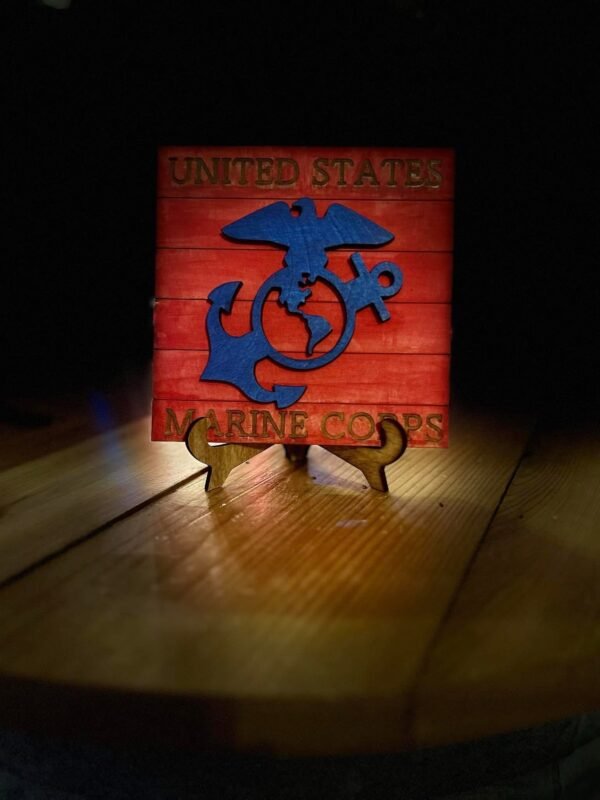 Marines tier tray decor - Image 7