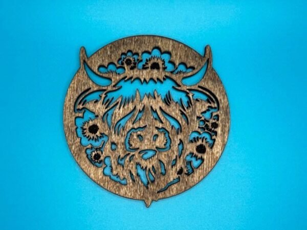 Highland cow coasters - Image 2
