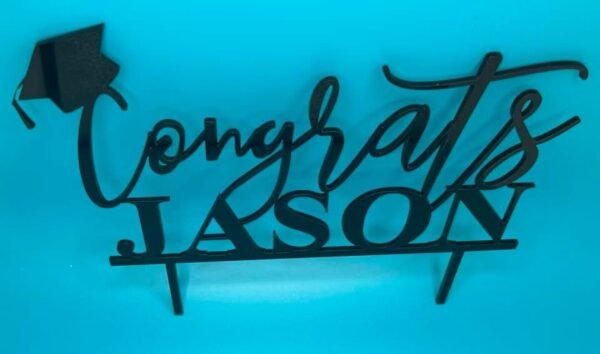 Acrylic cake topper - Image 5