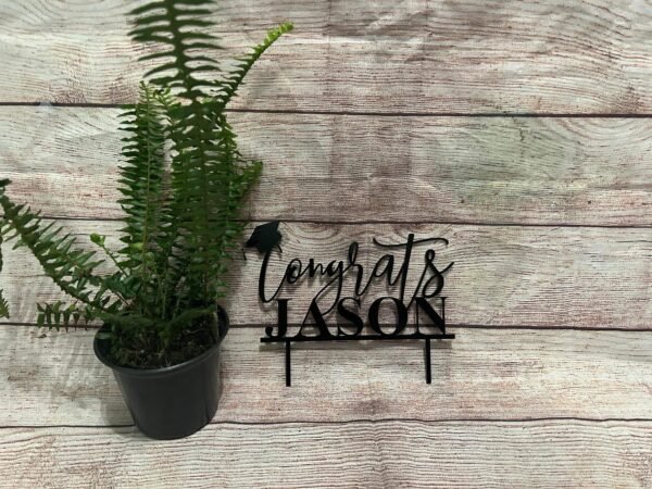 Acrylic cake topper - Image 4