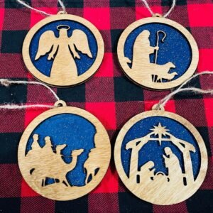 Nativity Christmas ornament