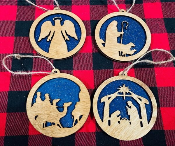 Nativity Christmas ornament