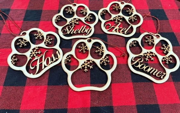 Paw print ornament - Image 3